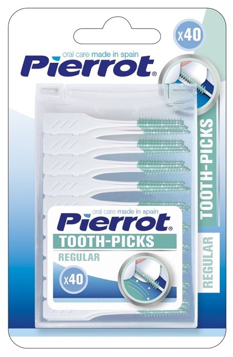 Ершики межзубные зубочистки Pierrot Toothpicks уп. 40 шт. 8411732101392 - фото 461710