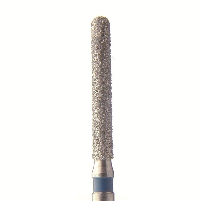 Бор алмазный 882 012 FG, синий, 5 шт. Форма: цилиндр с закругленным концом 882.FG.012 - фото 462574