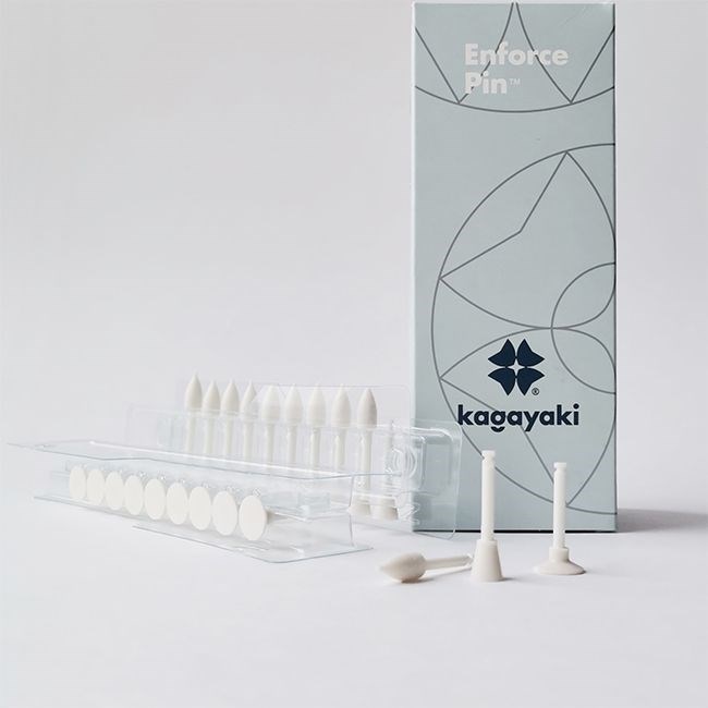 Полиры Kagayaki Enforce Pin" 125 (диск, пуля, чашка - белый) - 30 шт EP125/1-2-3 - фото 462702