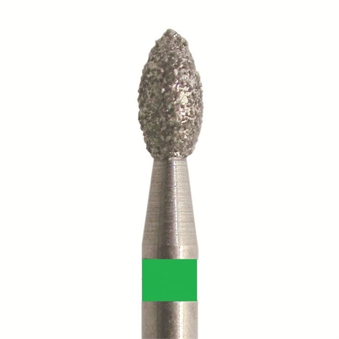 Бор алмазный 831 016 FG, зеленый, 5 шт. Форма: бутон 831G.FG.016 - фото 462886