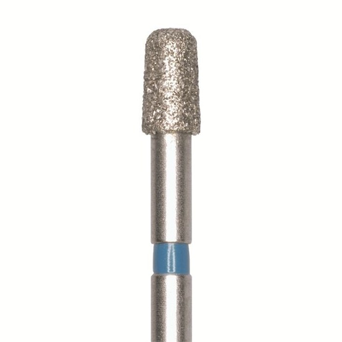 Бор алмазный 846KR 025 FG, синий, 5 шт. Форма: конус с закругленным концом 846KR.FG.025 - фото 462915