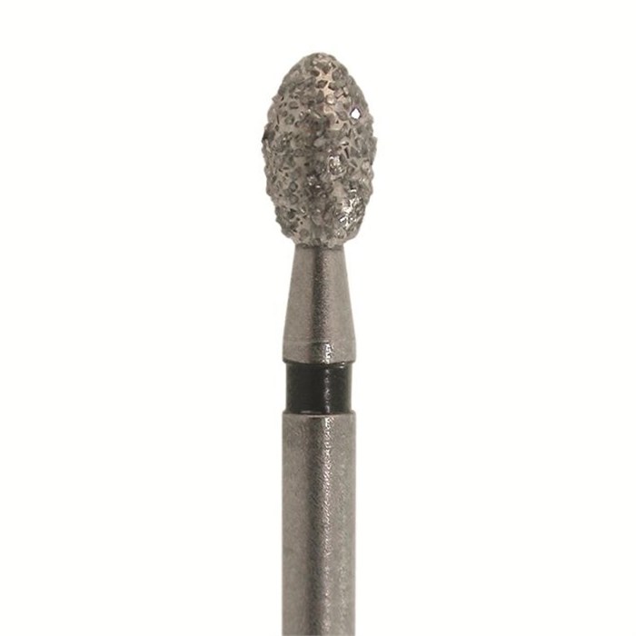 Бор алмазный 833K 024 FG, черный, 5 шт. Форма: яйцо 833KSG.FG.024 - фото 462930