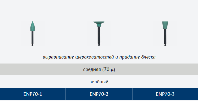 Полиры Чашка Kagayaki Ensmart Pin" 70 - 30 шт. ENP70-3 - фото 463018