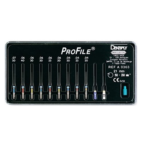 ProFile Basic Sequency Kit L25 - набор каналорасширителей машиных из NiTi-сплава., 11 шт. A036302500200 - фото 463766