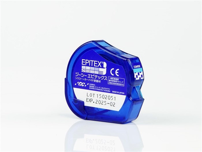 Epitex refil Coarce- полимерные штрипсы для финирования и полирования, крупноозернистые, картридж с лентой 10 м, цвет голубой 0410041Gc - фото 463956