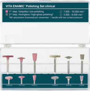 VITA ENAMIC Polishing Set clinical - набор для полировки, клинический EENPSETCV1 - фото 464366