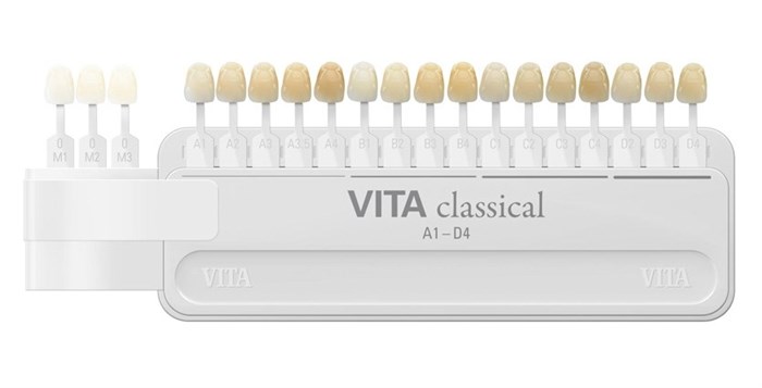 Расцветка VITA classical A1-D4 классическая с отбеленными оттенками G027CBS - фото 464622