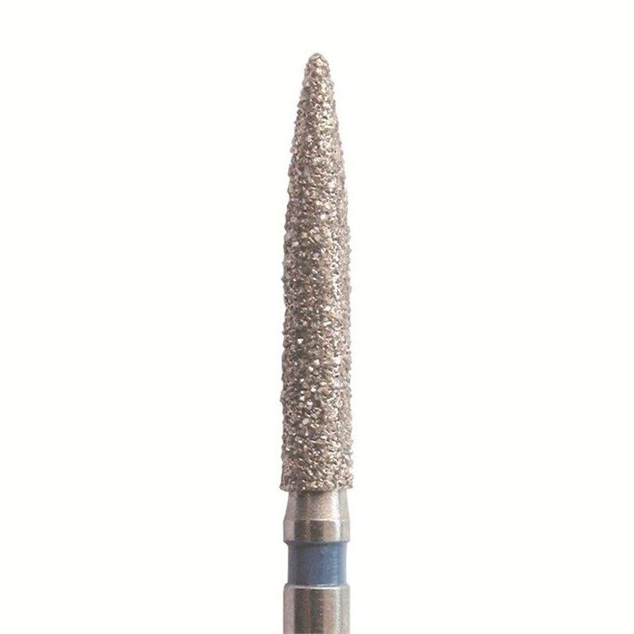Бор алмазный 862.HP.016 , синий, 5 шт. Форма: цилиндр с заостренным концом 862.HP.016 - фото 465084