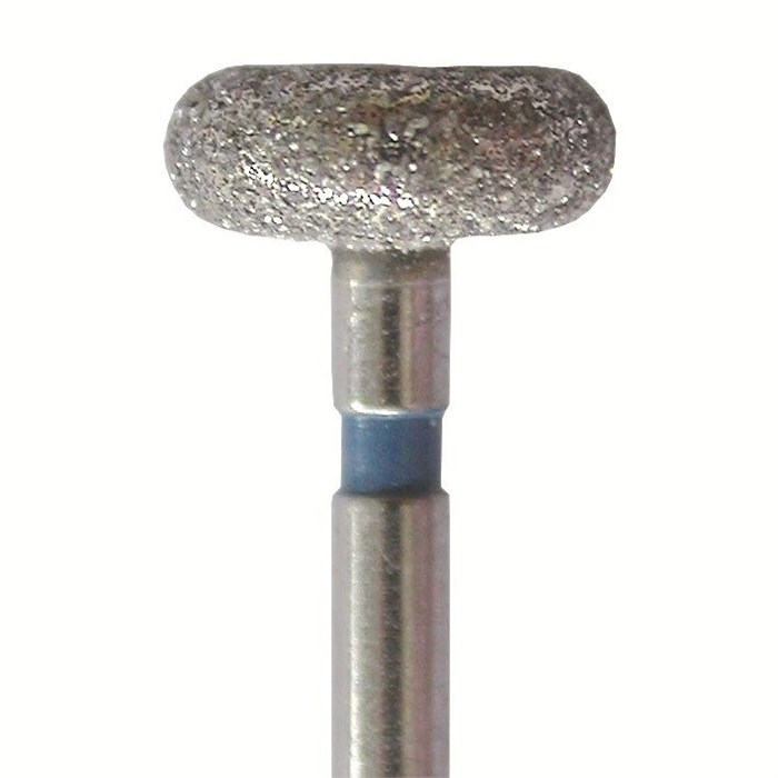 Бор алмазный SL909.FG.042, синий, 25 шт. Форма: колесо SL909.FG.042 - фото 465127