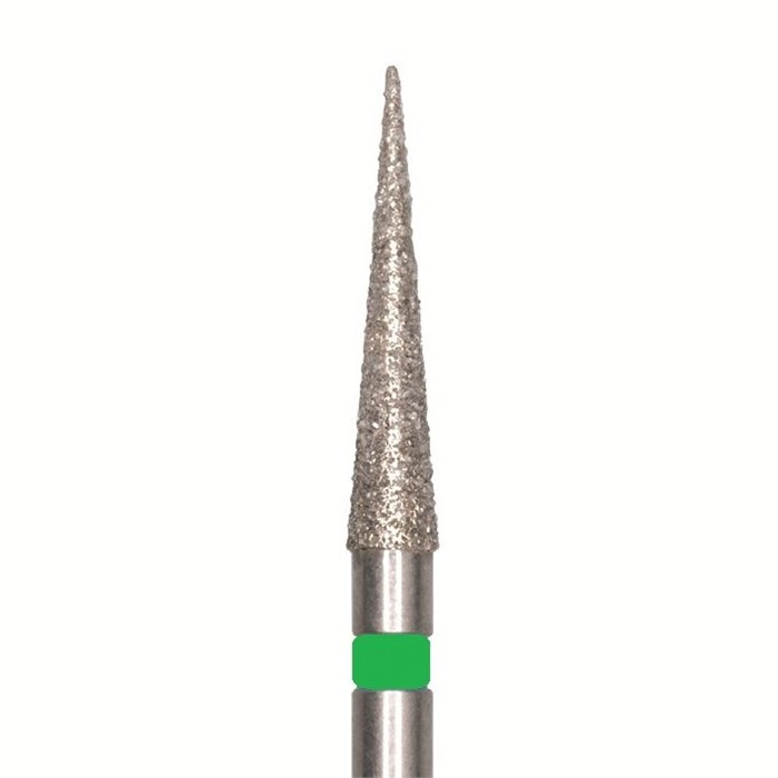 Бор алмазный SL859G.FG.014, зеленый, 25 шт. Форма: игла SL859G.FG.014 - фото 465466