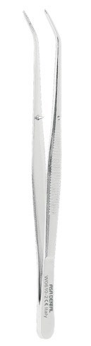Пинцет анатомический изогнутый N2, 14 см Asa Lady W0610-2 - фото 466848