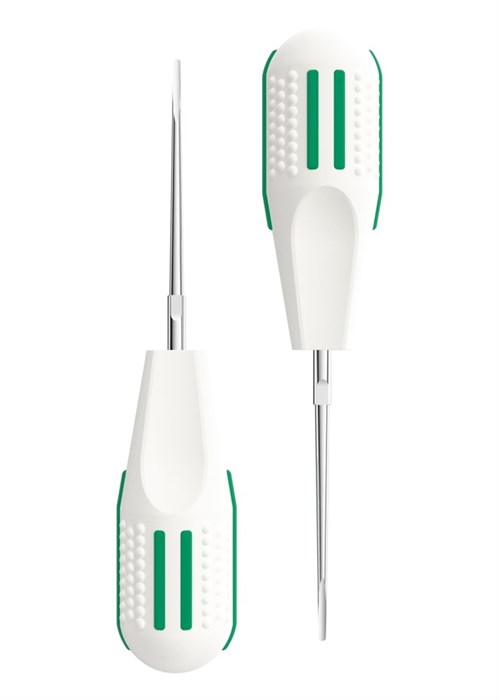Периотом IDEAL прямой корневой элеватор # 2R, изумруд, 2 мм 0280-2R - фото 466934
