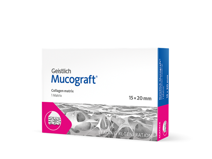 Mucograft 15х20 мм, коллагеновый матрикс для регенерации мягких тканей, арт: 30772.1 30772.1 - фото 469731