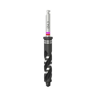 Сверло кортикальное длинное Ø 4.1 мм для Quattrocone D 4.3 4-14-10 - фото 470704