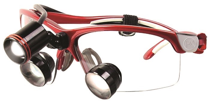 Бинокуляры PeriOptix, MICROLINE  FLIP UP 2.7  х, (S 30-38,R 39-45,L46-53,XL 54-60), PERIVISTA MIC-270-ADI - фото 472725