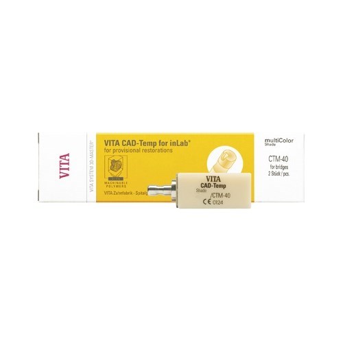 Блоки VITA CAD-Temp multiColor for CEREC/inLab, 1M2T, CTM-85/40, 1 шт EC41M2TM85401 - фото 475656