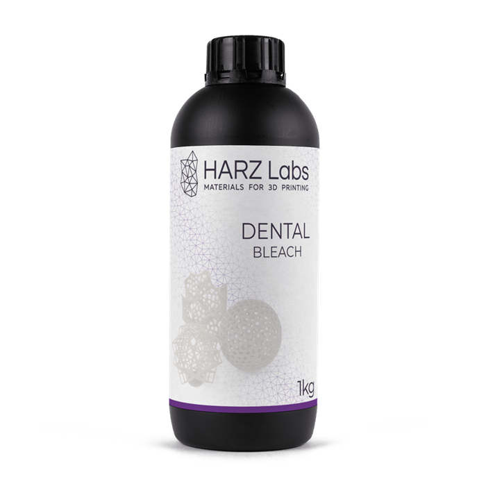 Фотополимер HARZ Labs Dental Bleach для LCD/DLP принтеров, 1 литр DentalBleach - фото 475739