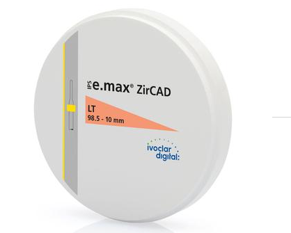 Диск диоксида циркония Ivoclar Vivadent  IPS emax ZirCAD LT B1 98,5-16 мм 689523 - фото 476288
