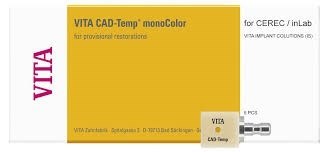 Блоки VITA CAD-Temp monoColor IS для CEREC/inLab, IS-16S, 2M2T, 5 шт EC4CB0129365 - фото 476603
