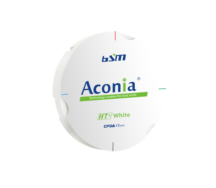 Диск диоксида циркония Aconia HT, белый, 95x25 мм HT95x25 - фото 478418
