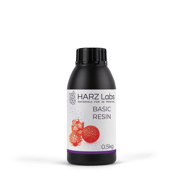 Фотополимер HARZ Labs Basic Resin для LCD/DLP принтеров, 0,5 л BasicResin0-5л - фото 478643
