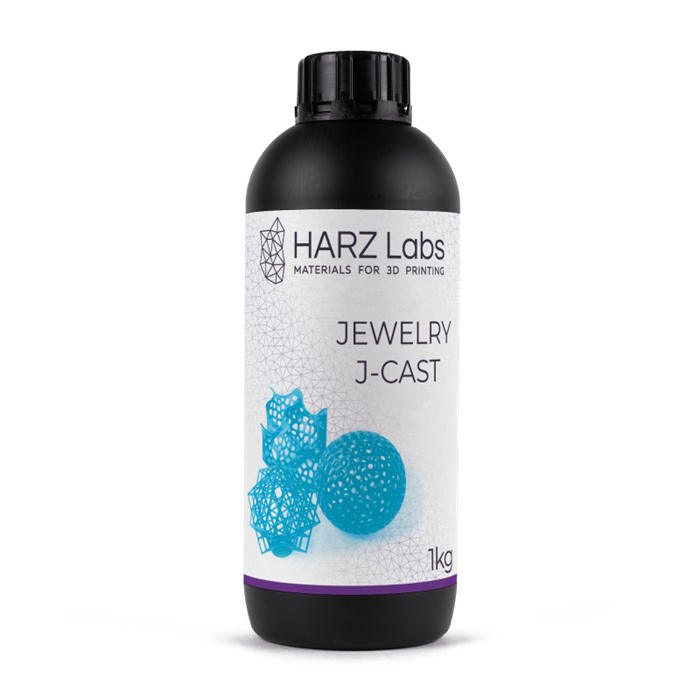 Фотополимер HARZ Labs  jewelry J-Cast для LCD/DLP принтеров, 1 литр (выгораемый) JCast1л - фото 478666