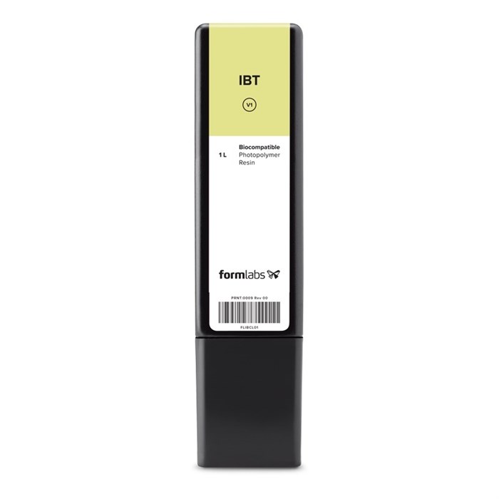 Фотополимер Formlabs IBT Resin 1 л, картридж FLIBCL01 - фото 478714
