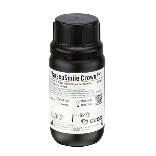 Bego Varseo Smile Crown plus С2 фотополимер для печати постоянных реставраций. 41122 - фото 478717