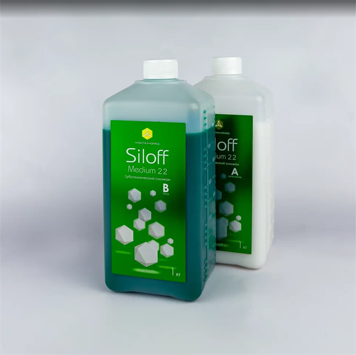 Силикон для дублирования моделей Siloff Medium 22" 1:1 (2 х 1 кг) st356376 - фото 479397