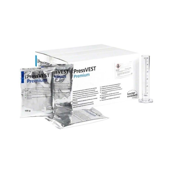 IPS PressVEST Premium Powder - паковочная масса, 5 кг (50 пакетов по 100 г) 685586AN - фото 479478