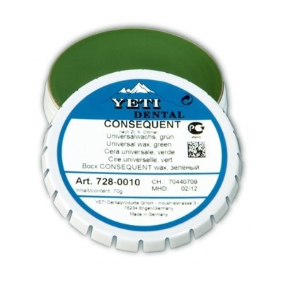 Воск универсальный CONSEQUENTзеленый, жестяная банка 70 г. 728-0010 - фото 479818