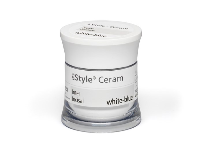 Масса режущего края для резцовой трети IPS Style Ceram Inter Incisal, 20 г, бело-голубой. 673322 - фото 481245