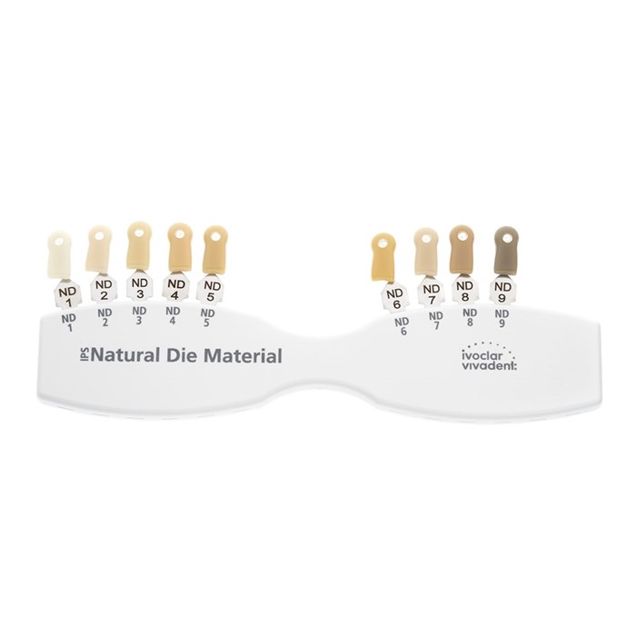 IPS Natural Die Material Shade Guide Расцветка культевых материалов, 597090 597090 - фото 481976