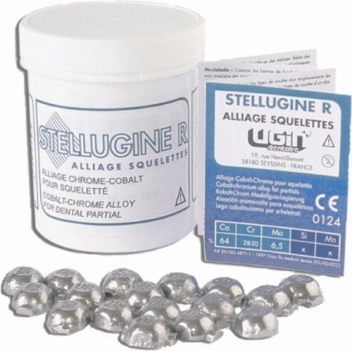 Сплав Stellugine R (1 кг) д/бюгелей, Cr(29%), Co(64%), Mo(6.5%). ALG03UGI0002 - фото 483275