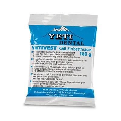 YETI vest - фосфатная точная паковочная масса (25 x 160 г ) . 930-0160 - фото 483728