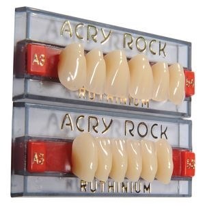 Зубы AcryRock планка из 6 зубов фронт.верх S-37, цвет B2 st309139 - фото 484297