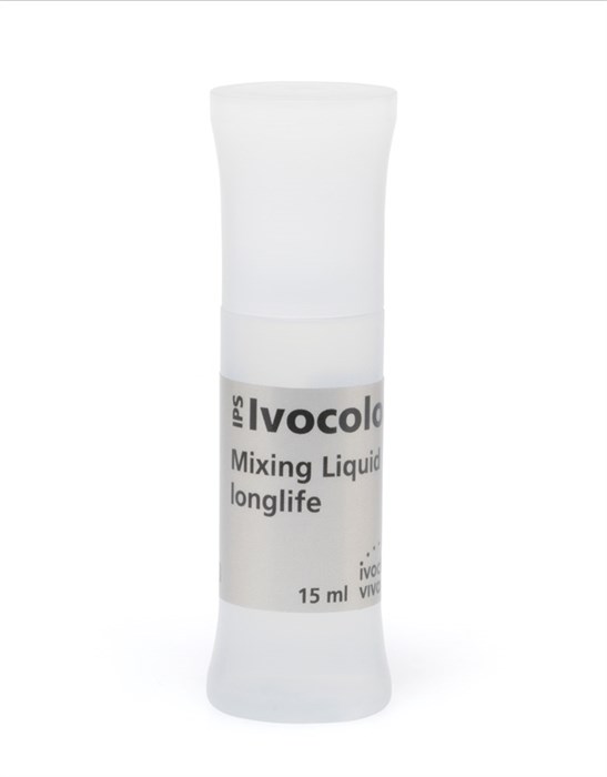 Жидкость для замешивания красителей длительного использования IPS Ivocolor Mixing Liquid longlife, 15 мл. 667695 - фото 484475