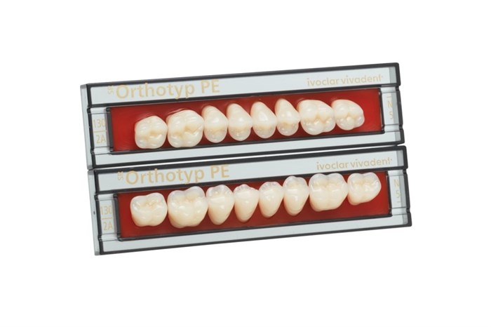 Зубы SR Orthotyp PE Набор из 8 зубов Chromascop жеват.низ. N4 2A. 523003 - фото 485556
