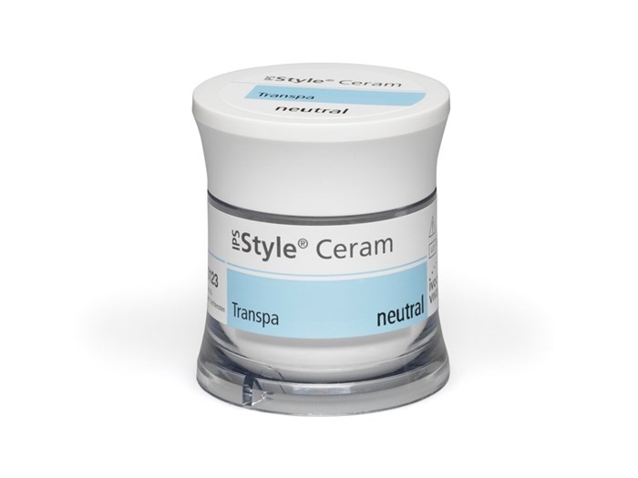 Масса прозрачная IPS Style Ceram Transpa, 100 г, нейтральный. 673307 - фото 485670