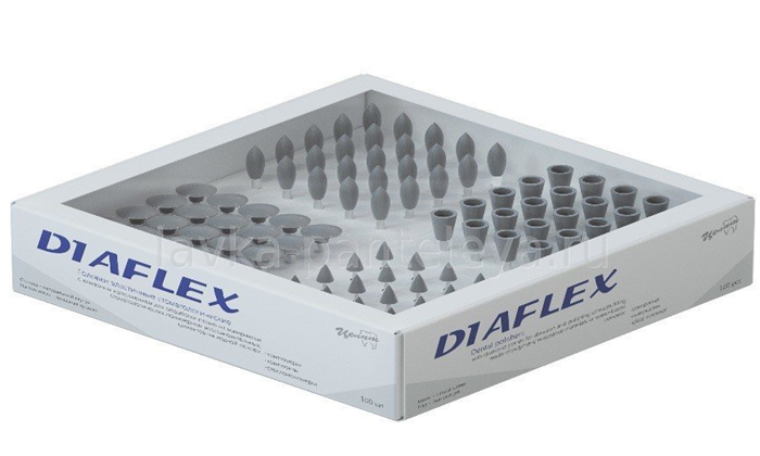Головки эластичные Diaflex для окончательной обработки модели СК12, СК14, СК15, СК17 ,100 шт с алмазным наполнением (Целит) 1.7.1.4 - фото 485820