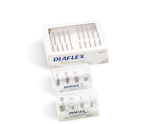 Головки эластичные Diaflex модели СК15, СК16, СК17, СК18 (8 шт.) с алмазным наполнением (Целит) 1.7.1.2 - фото 485821