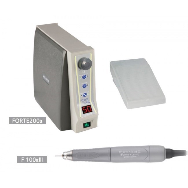 Микромотор зуботехнический Forte 200a/F100 aIII, бесщеточный. Forte200a/F100aIII - фото 486356