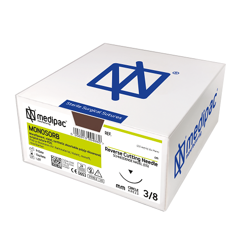 Monosorb, шовный материал рассасывающийся, диаметр 5/0 длина 45 см, с иглой 16 мм, реверсивно режущая, цена указана за ОДНУ нить. , арт: 8621 8621 - фото 489553