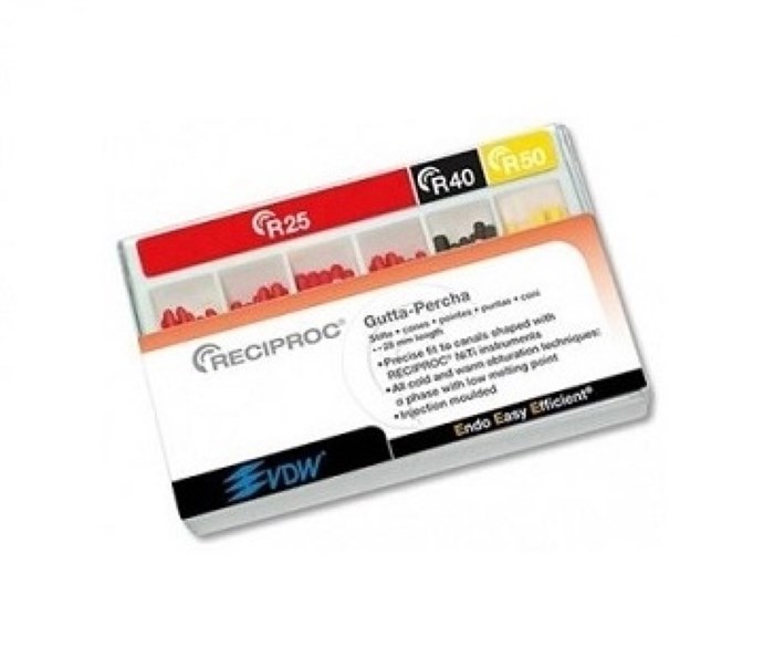 Штифты гуттаперчивые Reciproc №40, VDW GmbH (Германия) V040214028040 - фото 489804