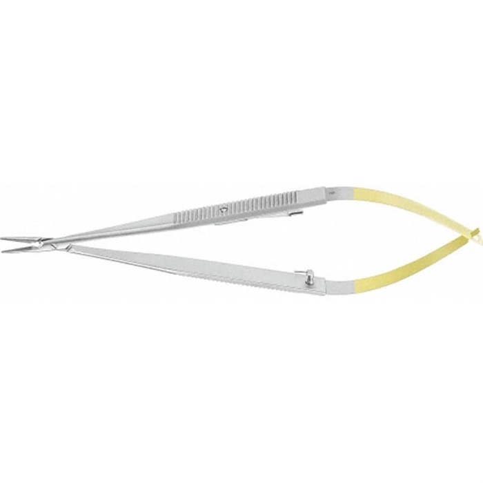 Микроиглодержатель CASTROVIEJO, DUROGRIP, длина 145 мм, для нитей 6/0-10/0, арт: BM002R BM002R - фото 490191