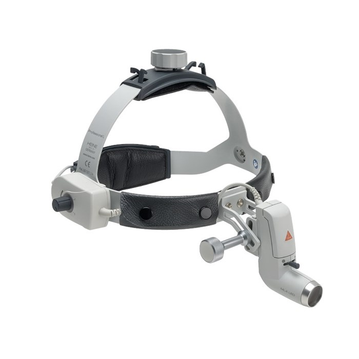 Осветитель медицинский налобный HEINE ML4 LED шлем Professional L J-008.31.410 - фото 490219