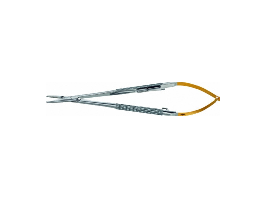Микроиглодержатель, DUROGRIP, длина 180 мм, для нитей 4/0-6/0, арт: BM003R BM003R - фото 490767