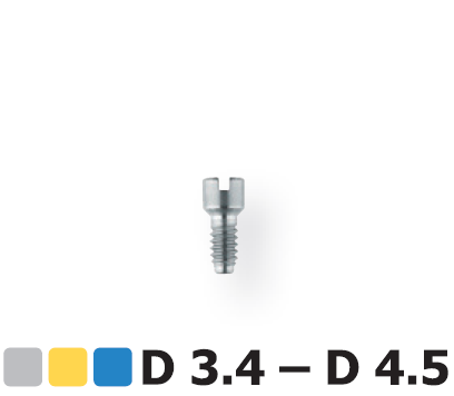Винт для абатмента  XIVE TG Abutment Screw D3.4-4.5, арт: 25-4300 25-4300 - фото 491453
