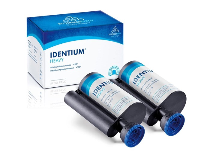 Оттискный материалСтоматологический оттискный материал Kettenbach Identium Heavy Refill pack, 14725, Kettenbach (Германия), (2х380ml) 14725 - фото 491637