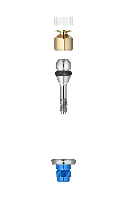 Шаровидный аттачмент FRIADENT Ball and Socket Attachment, размер D4.5/GH1, арт: 45-3151 45-3151 - фото 492008